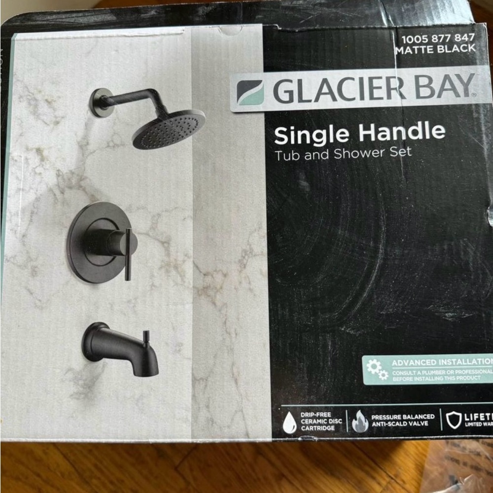 NEW Glacier Bay Tub and Shower HANDLE ONLY